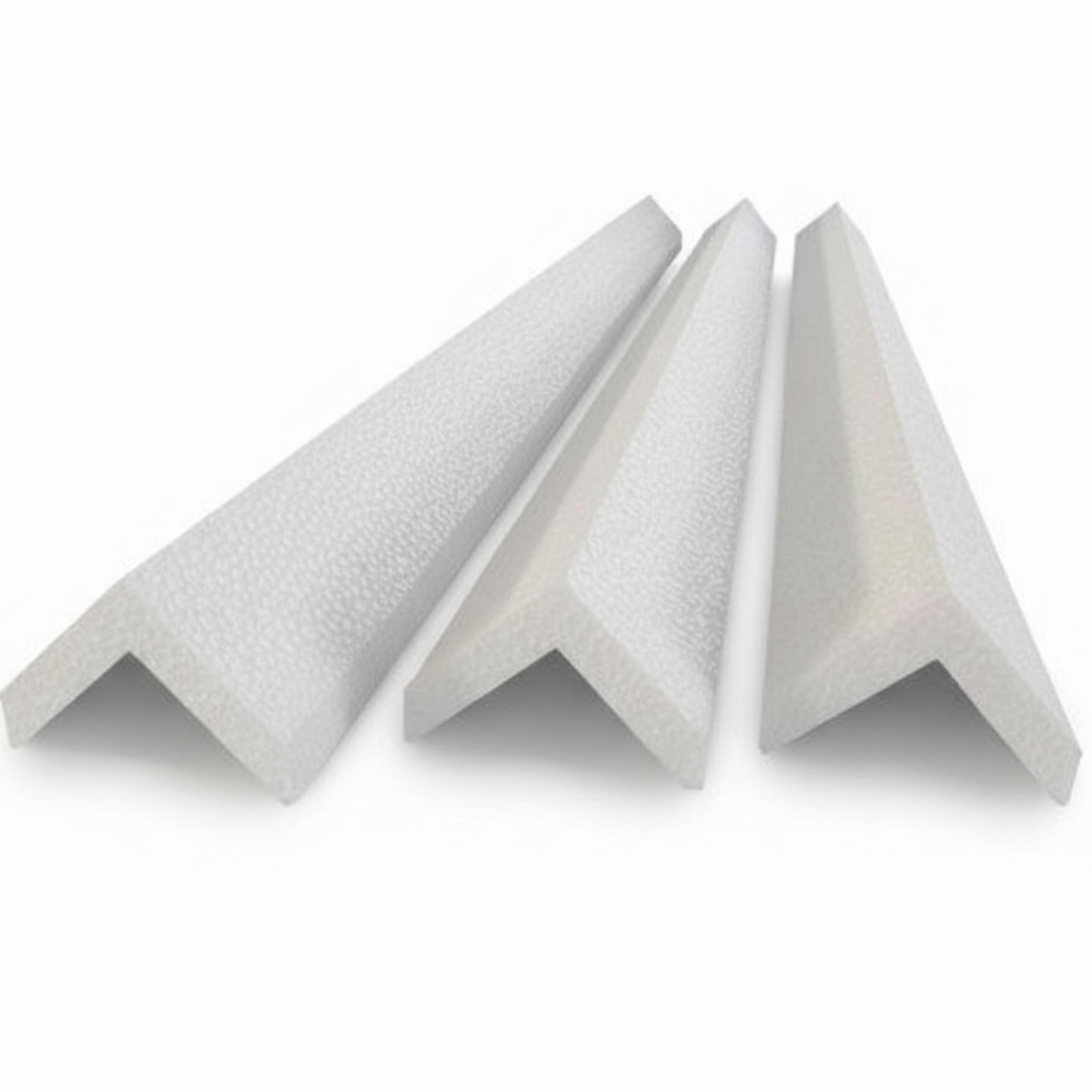 Angolari Polistirolo per Imballaggio Rigido a L 120x6x6 cm Ideale per Protezione Angoli,Spedizioni,Imballaggi,Trasporto,Stoccaggio e Para spigoli Spessore 1 cm Densità 18kg/mq (10)