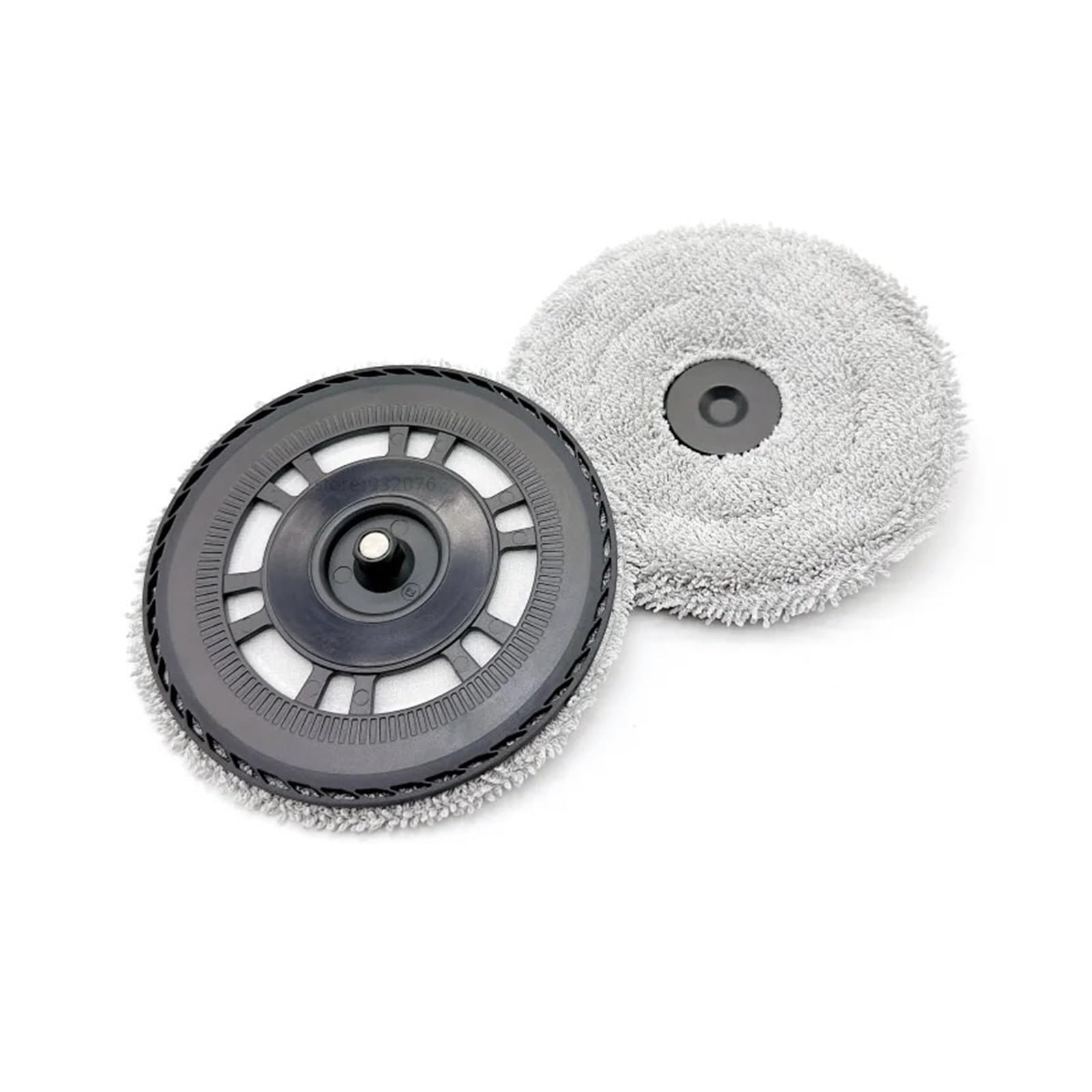 Vrybcndhft 2Plates And 2Mops Mop Pad Holder Accessories，Compatible For Mova，P50 Pro Ultra P10 Pro Ultra/P50 Ultra/E40 Ultra Robot Vacuum Mop Mount Spare Parts(2Plates And 2Mops)
