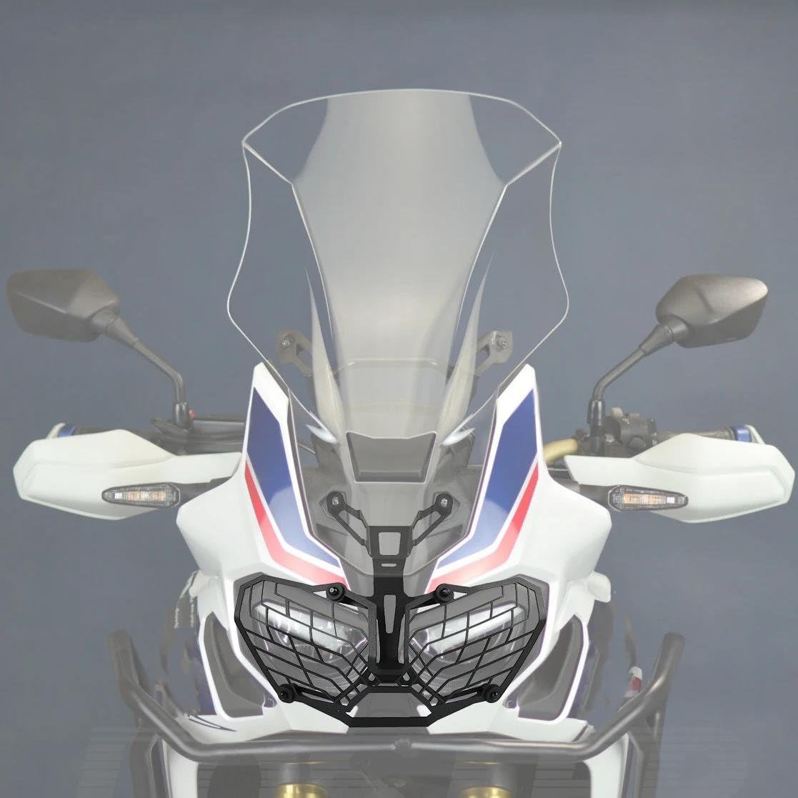 CRF1000L（’16-17） TOURATECH ヘッドライトガード Amazon | オートバイのヘッドライトプロテクター に適合する アフリカ