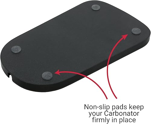 Miniatura 5 de Base personalizada compatible con SodaStream ART para usar con manguera adaptadora de CO2 y recipiente externo. Diseño elegante OEM, aspecto