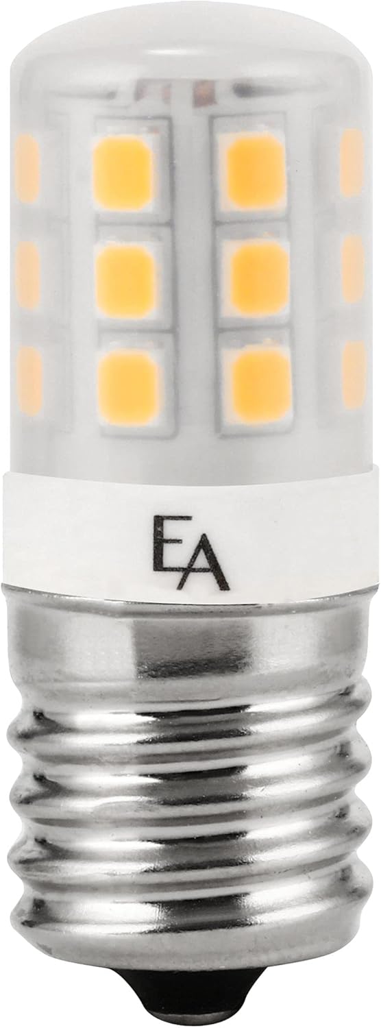 EmeryAllen E17 Base, 2.5 Watt (20W Equivalent) Dimmable LED Light Bulb |100-130V - 250 Lumens |2700K | 1 Pcs