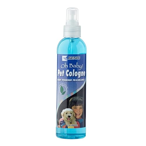 Kenic Colonia para Mascotas, Spray Desodorizante Perfumado de Larga Duración para Perros y Gatos, Refresca, Neutraliza y da Brillo al Pelaje Entre