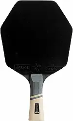 STIGA Cybershape Lite Ping Pong Raquete – Raquete de tênis de mesa para iniciantes com lâmina leve de 5 camadas, formato hexagonal e borracha que não irrita a rotação para brincadeiras recreativas