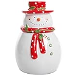 Jolly Plenitude 7.5-inch Snowman Cookie Jar (113252.01) (935100751M)