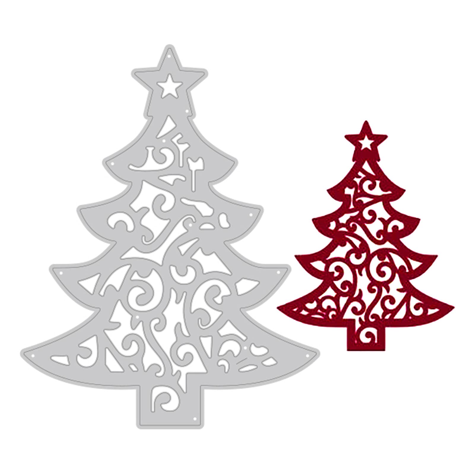Ruzister Weihnachts-Stanzformen – Aus Karbonstahl, Für Karten, Scrapbooking & Basteln