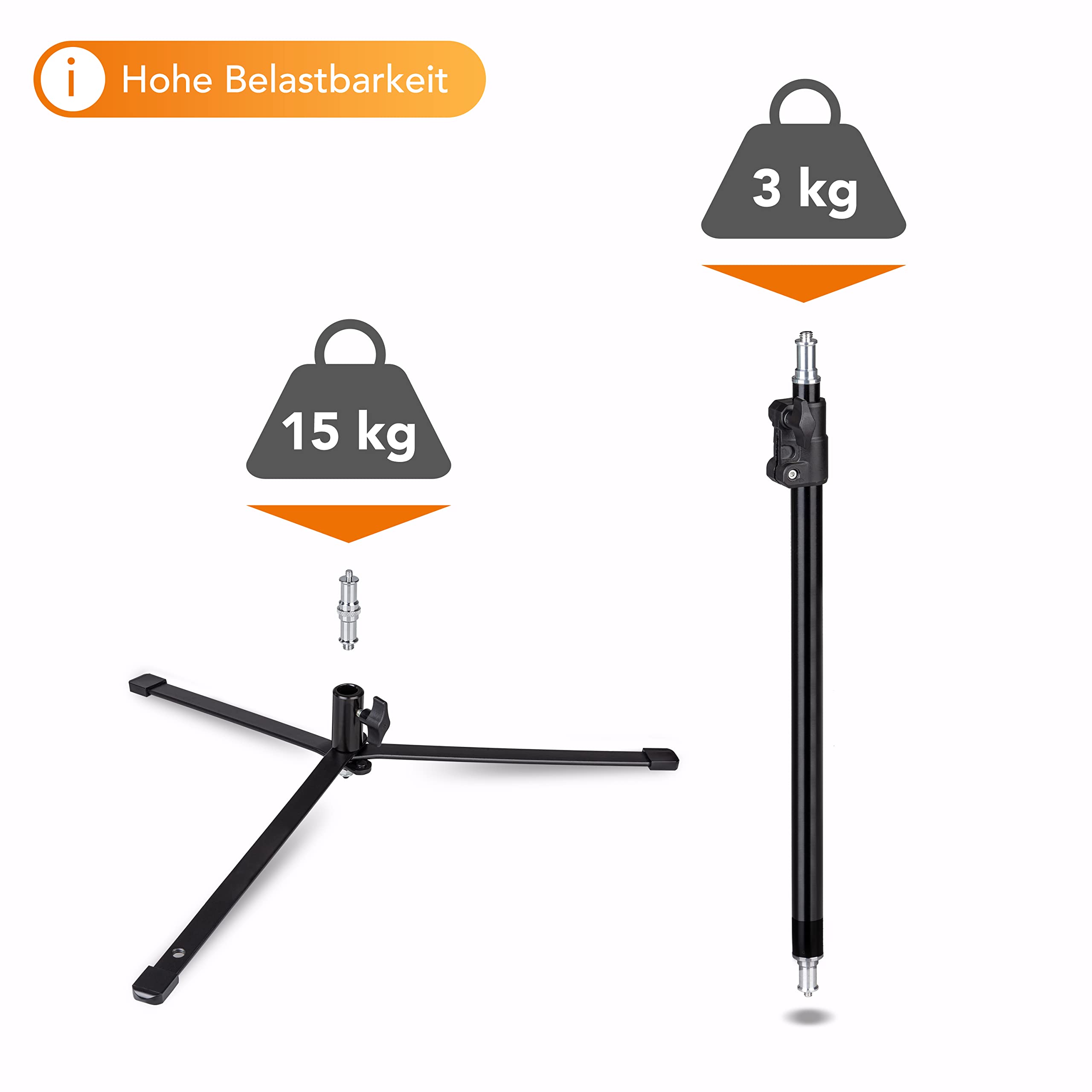 Walimex pro Statyw do lampy podłogowej BL-K + kolumna centralna