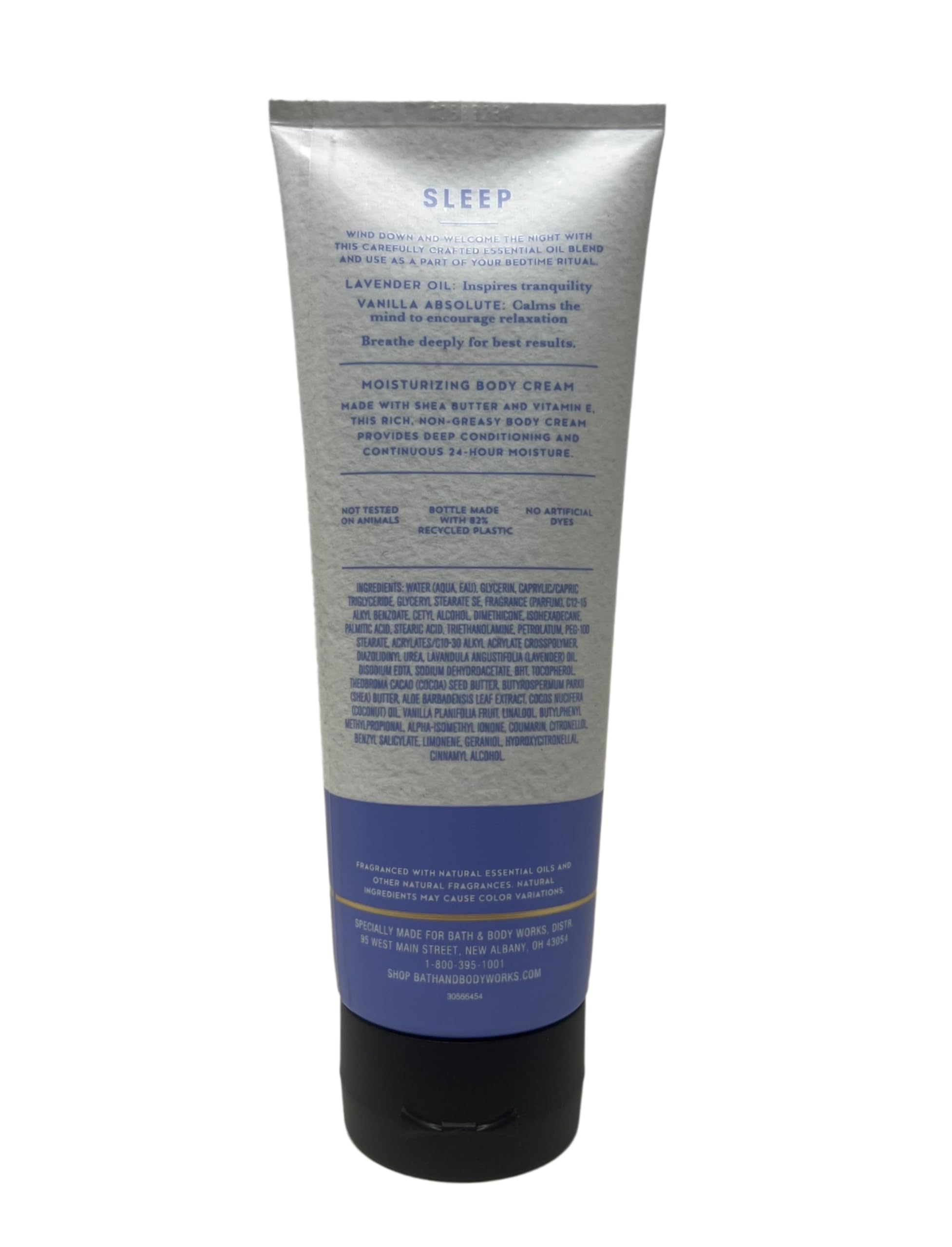 Bath & Body Works - Aromatherapy - Sleep - Lavender Vanilla - Pillow Mist & Body Cream - Gift Set – New 2017