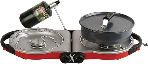 Coleman Fold N Go 2 Burner Propane Camping Stove