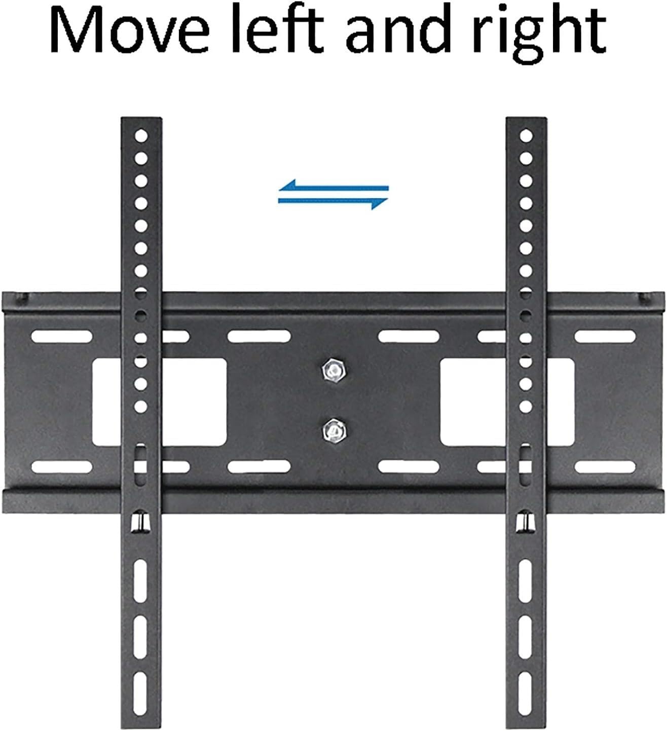 Support mural inclinable et rotatif pour TV de 26 à 60" - Compatible avec installation au plafond