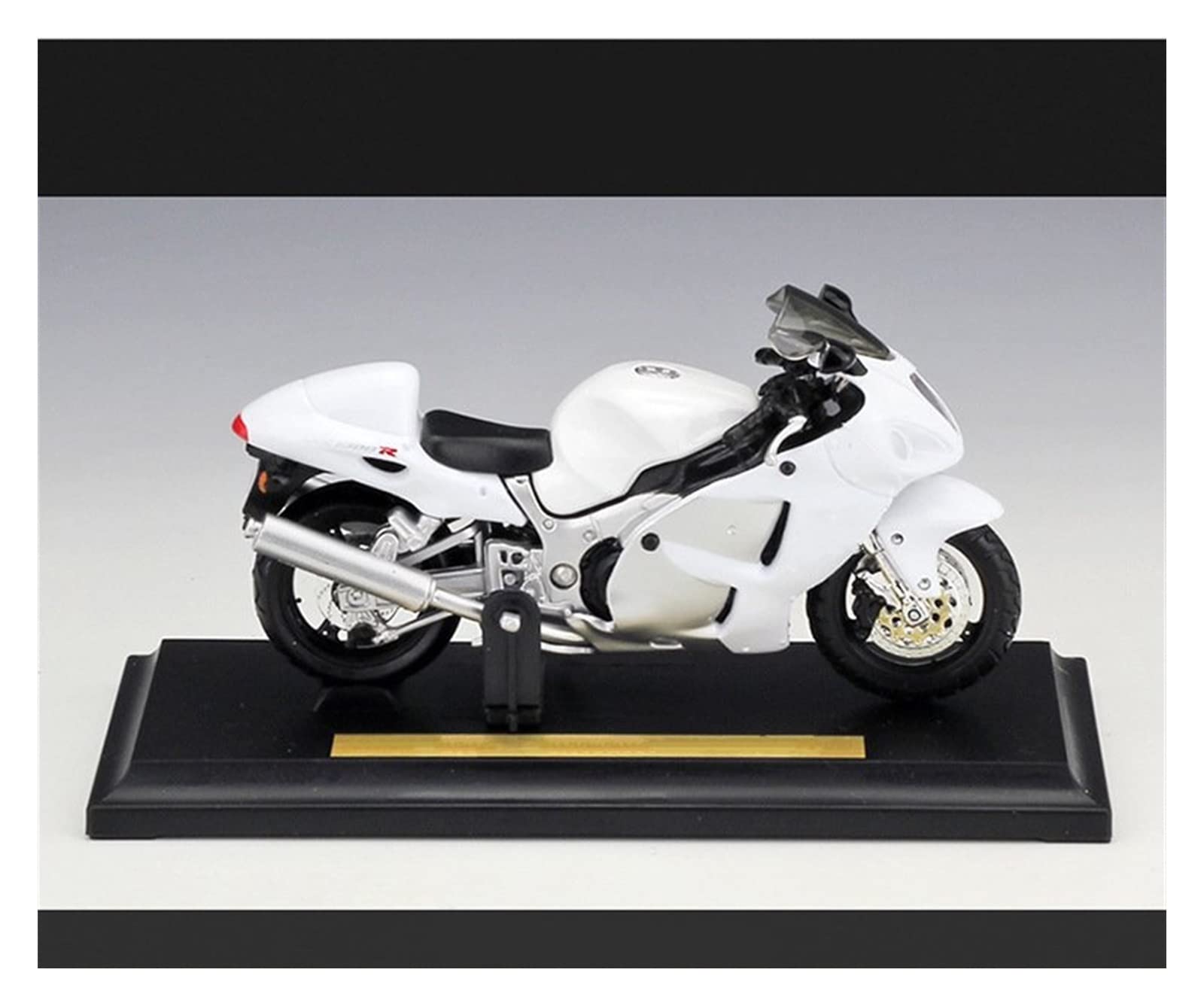 SEYXF Motorbike Toy for Suzuki Hayabusa GS X1300R Motorcycle Desktop Display Model Diecast Metal Toy 1/18