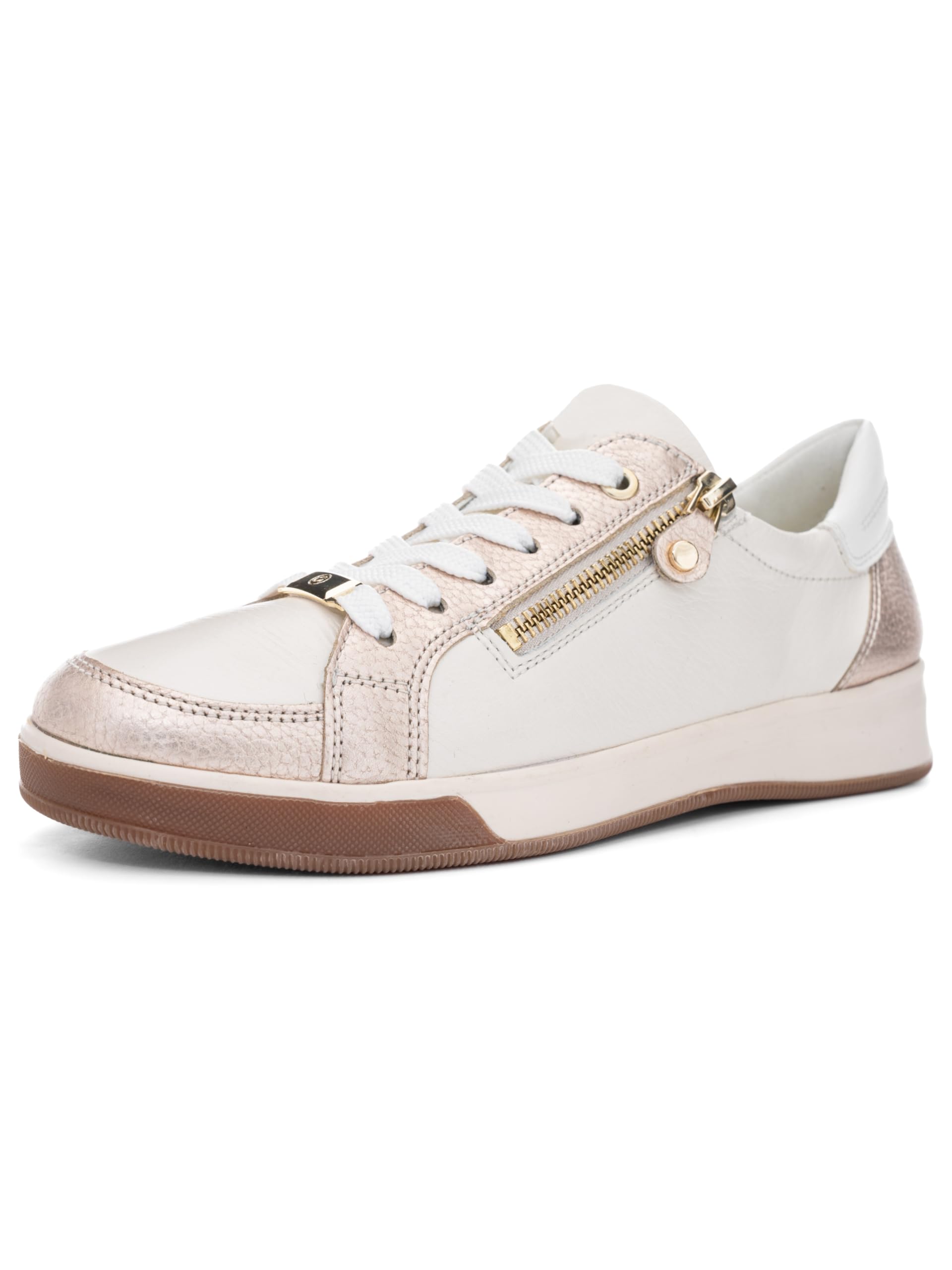ARA Women's ROM Trainers, Sand, Cream, White, 41 EU