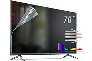 Stop Glare Screen Protector - 70 inch TV Anti Glare Film Shield