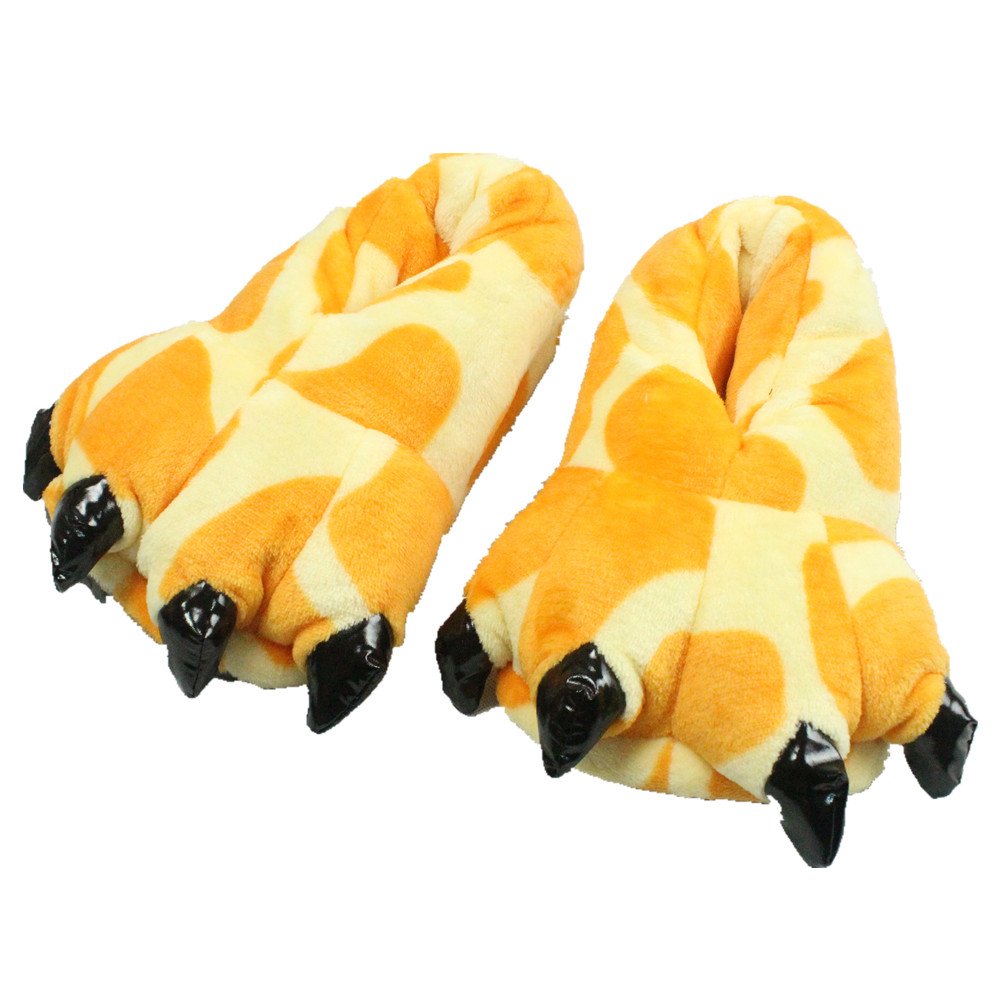 Unisex Soft Paw Claw Home Slippers Animal Costume Shoes