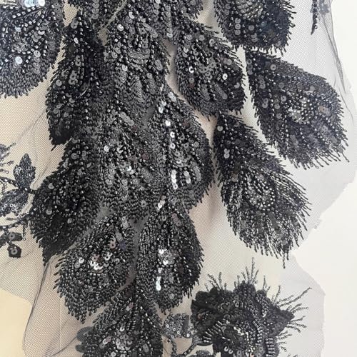 Patch paon paillettes thermocollant écusson à broder vêtement