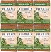 Vanilla with Organic Neem - Handmade Herbal Soap (Aromatherapy) with 100% Pure Essential Oils - ALL Natural - Each 2.75 Ounces - Pack of 6 (16 Ounces)- Auromere