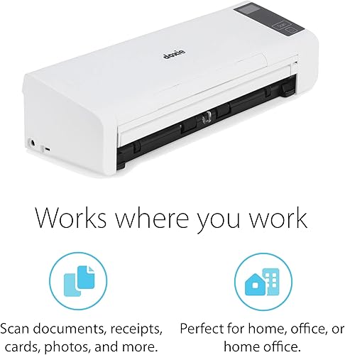 Miniatura 2 de Doxie Pro DX400 - Escáner de documentos dúplex y escáner de recibos para el hogar y la oficina con un software increíble para Mac y PC
