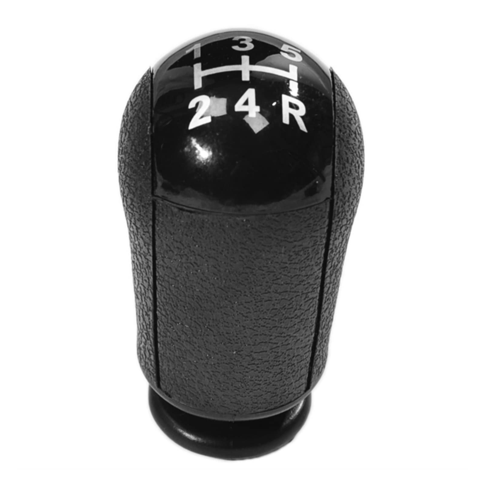 5-biegowe obroże zmiany biegów gałka zmiany biegów do samochodu dźwignia dźwigni gaitor osłona bagażnika zamiennik dla Ford Focus MK2 2005-2008 (nazwa koloru: czarny)