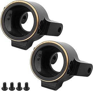 ZXYRC Racing SCX10 Pro Brass C-Hub Carriers L/R Heavy Duty Counterweight Compatible for Axial 1/10 Upgrades,42.1G (Front C-hub Mount)