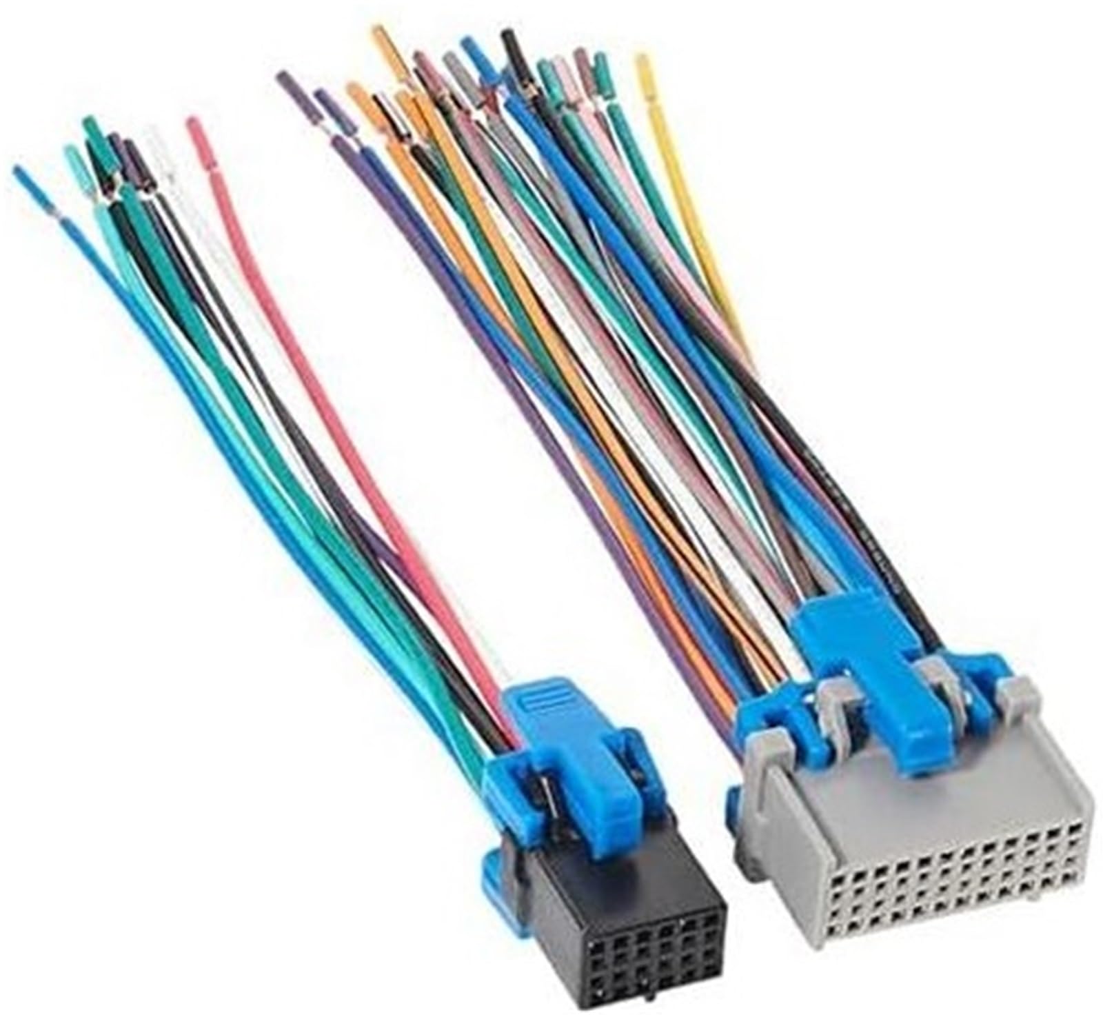 Cable adaptador para estéreo de automóvil, Pexorin Conector hembra de arnés de cables de radio OE for automóvil 2002-2007 GM, for GMC Sierra, for Chevy, Silverado, for Buick, for Cadillac, Pontiac, re