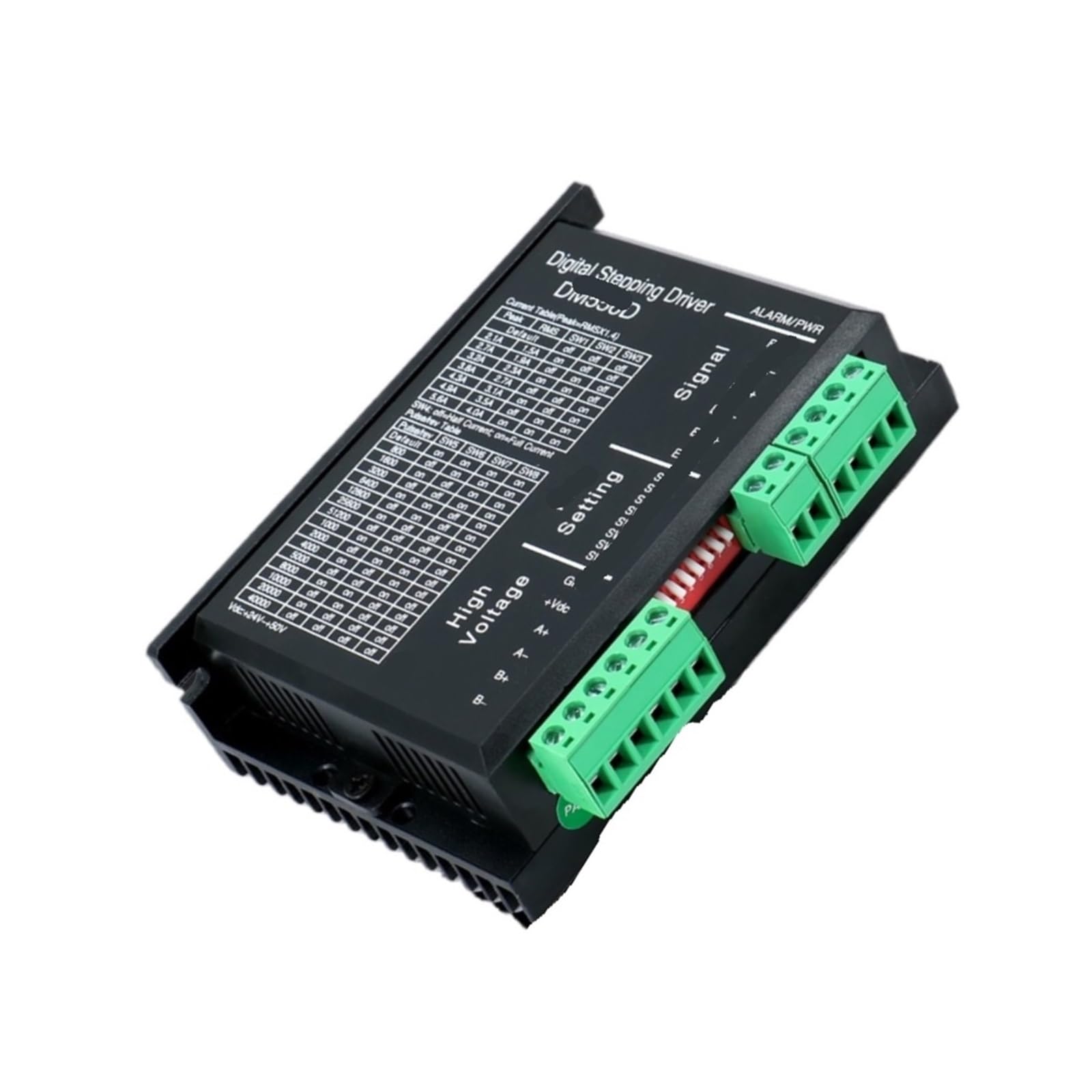 Controlador de motor paso a paso, DM556D DC24-50V 1.5-5.6A Microstep Drive for motor paso a paso nema 17 nema 23