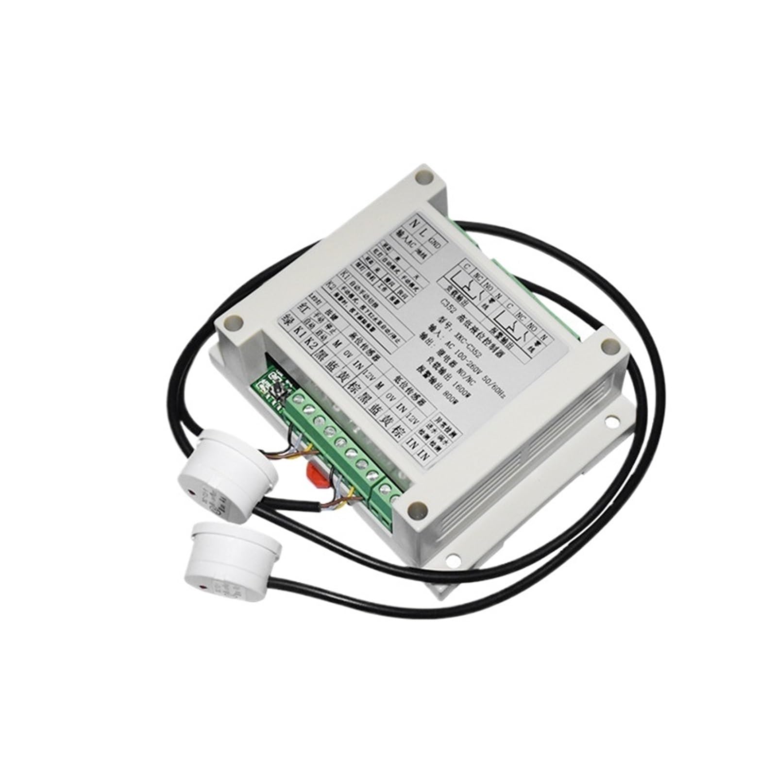 XKC-C352 Controllore di livello senza contatto Sensore di livello 'acqua Sensore di livello Rifornimento automatico 'acqua Sensore del serbatoio 'acqua(C352- No sensor)
