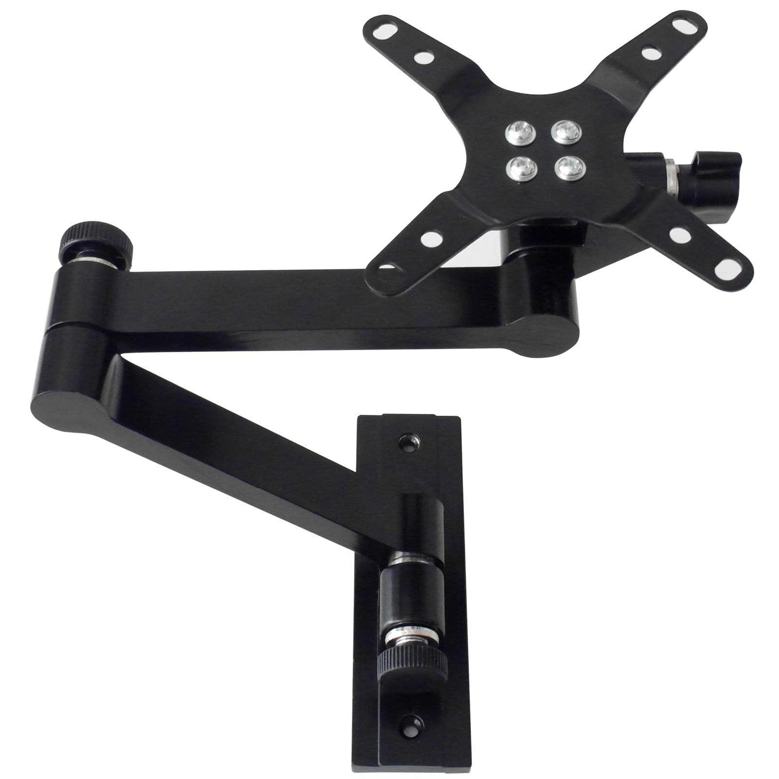 Drall Instruments Supporto da Parete per Monitor (Approvato TÜV SÜD) per Monitor TV TFT/LCD/LED da 33 a 82 cm (13 '- 32') VESA 75 100 Modello: L52B