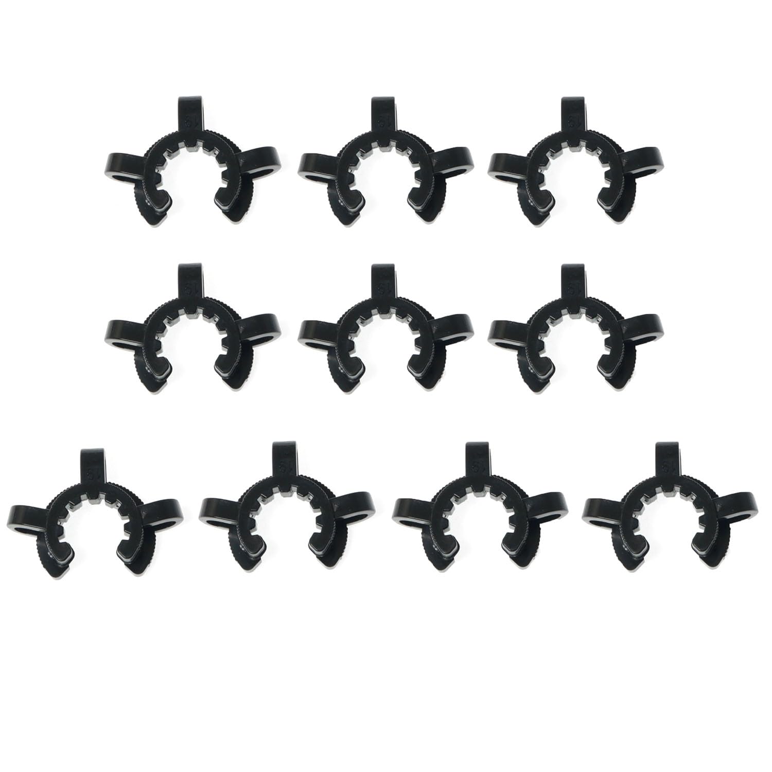RLECS Laboratory Plastic Fitting Clip 19mm Connecting Glass Standard Tapered Fitting Clip Floor Glass Fitting