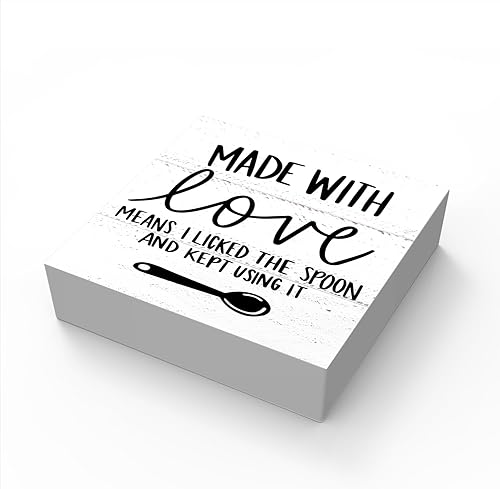 Miniatura 5 de Divertida decoración de cocina, decoración de mostrador de cocina, letrero de cocina de granja, decoración de mostrador de cocina, reglas de cocina