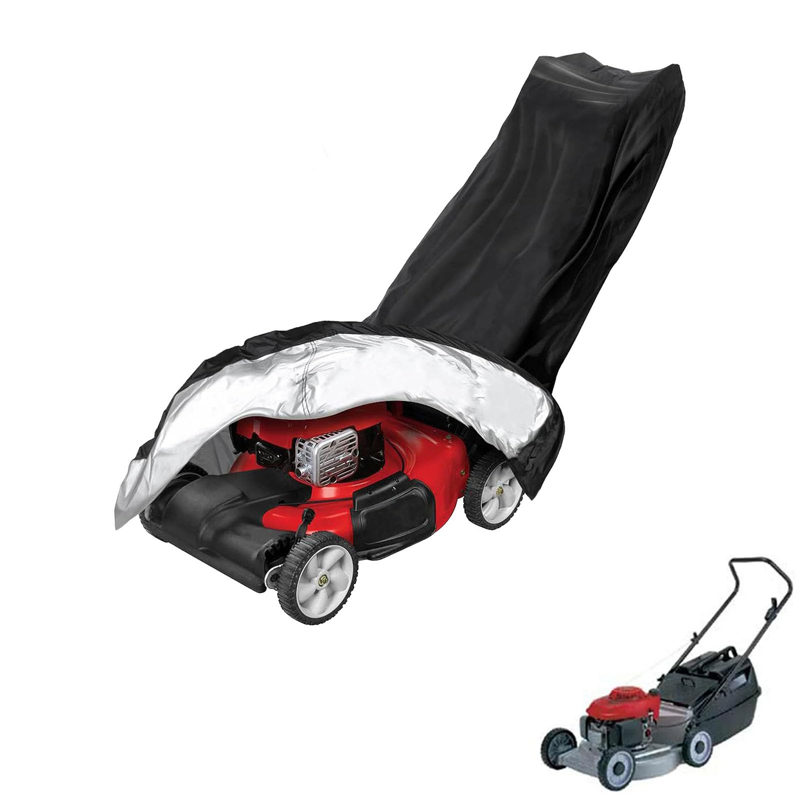 lawnmower cover Compatible with Honda HRU19D ,waterproof and sun,suitable for indoor and outdoor use all year round, comes with a storage bag