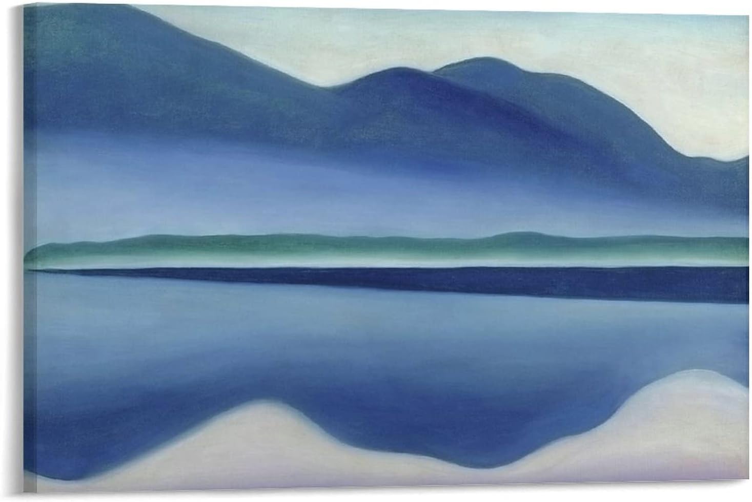 Lake by Georgia Okeeffe Paingting Artworks Picture Print Poster Wall Art Painting Canvas Decor Home Posters 20x30inch(50x75cm)