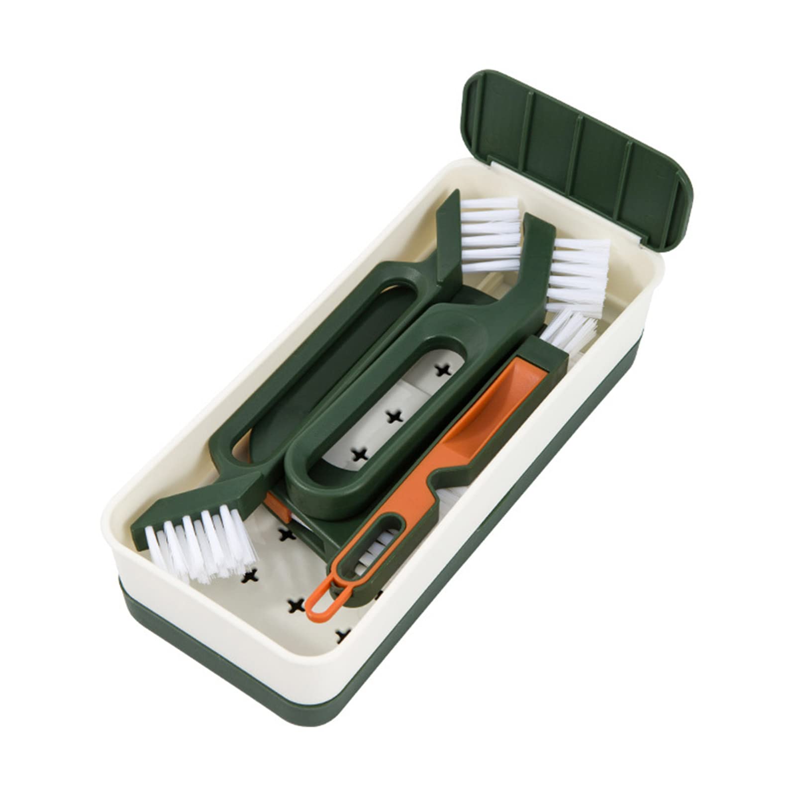 4 Pieces Small Cleaning Brush Set for Detail Versatile Brushes Set for Kitchen Appliances Grout-Brush for Crevice Clean Brushes