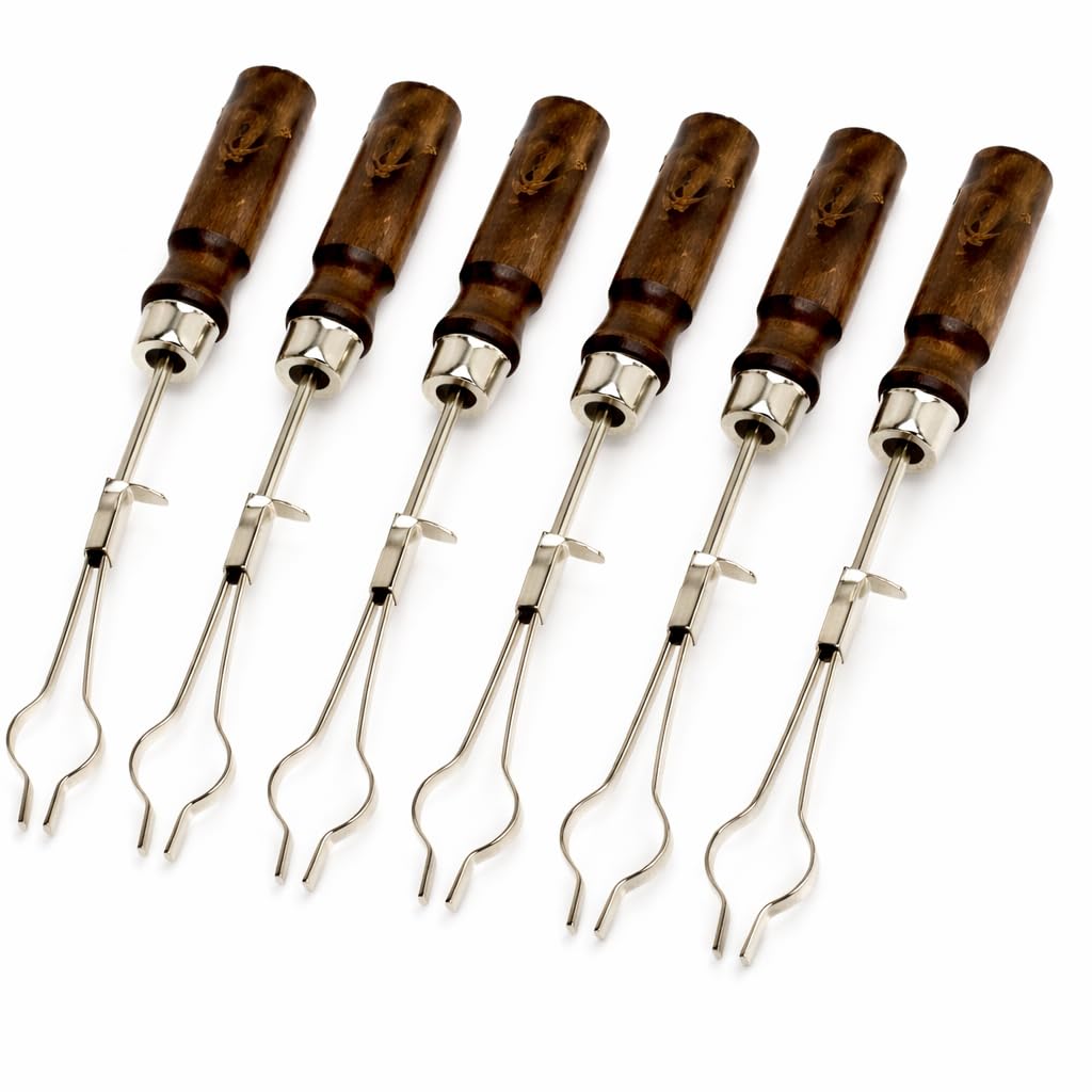 Bos medicare surgical Test Tube Holder with wooden handle for holding test tubes (15mm - 25mm Diameter) Pack of 6-image-22
