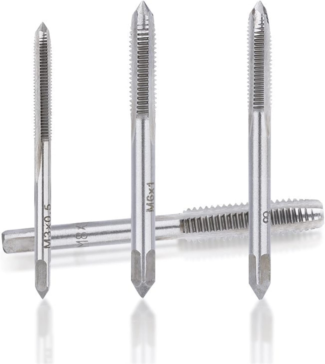 Hand Tap HSS Thread Tap,Metric Screw Tap Drill Hand Threading Tapping Tools MINGPING (Color : M14x2.0)