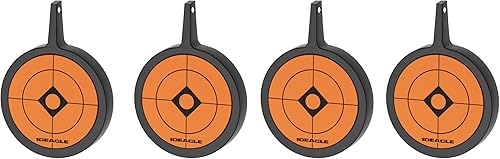 Ideagle La pistola BB apunta al objetivo de disparo de pellets giratorios de metal pesado para calibre .177 .20