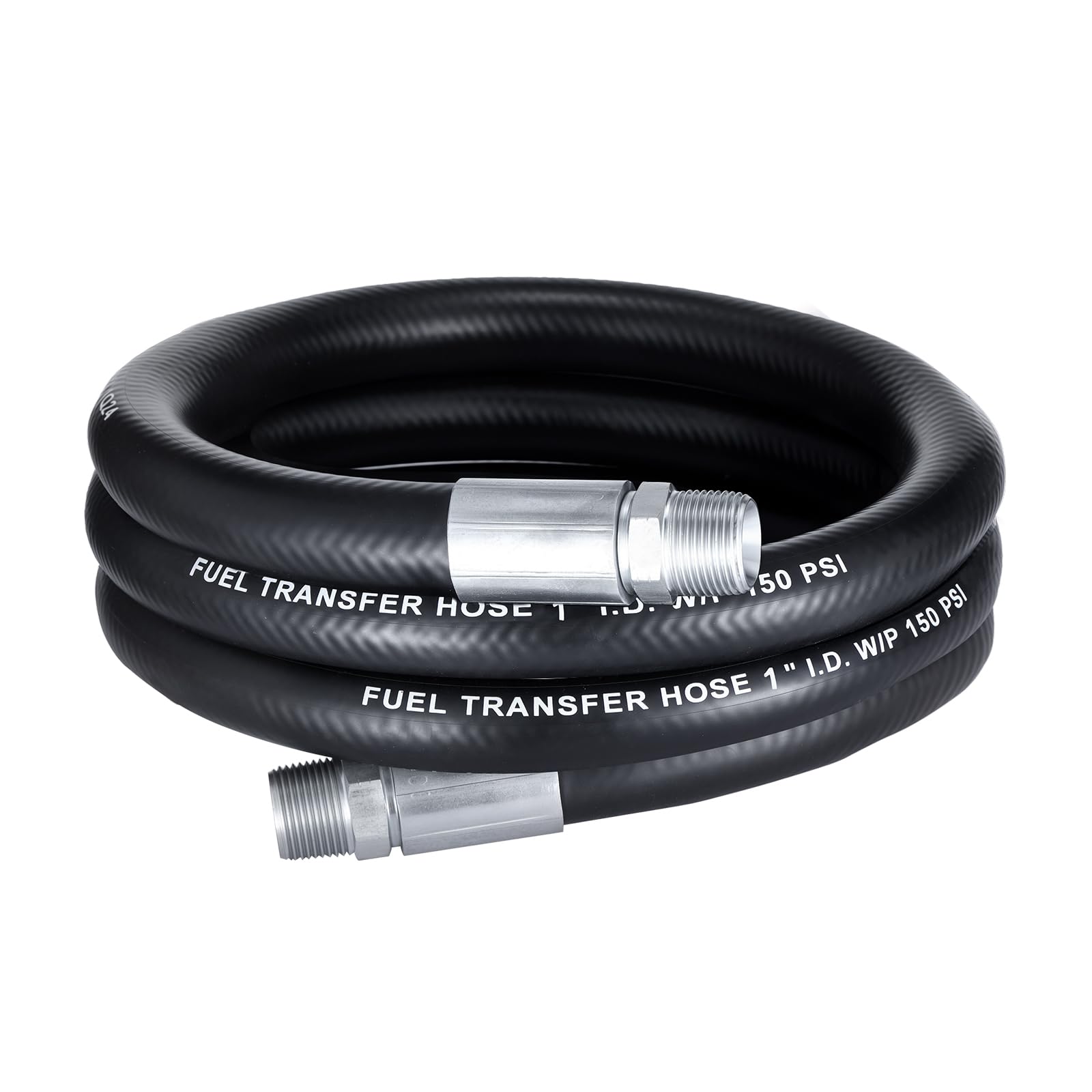 EVIL ENERGY 1" Fuel Transfer Hose 10FT Farm Fuel Hose for Diesel Gasoline