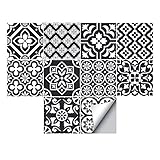 Self-Adhesive Wall Tile Decals, Peel and Stick Tile Stickers, Waterproof Backsplash Stickers for Kit