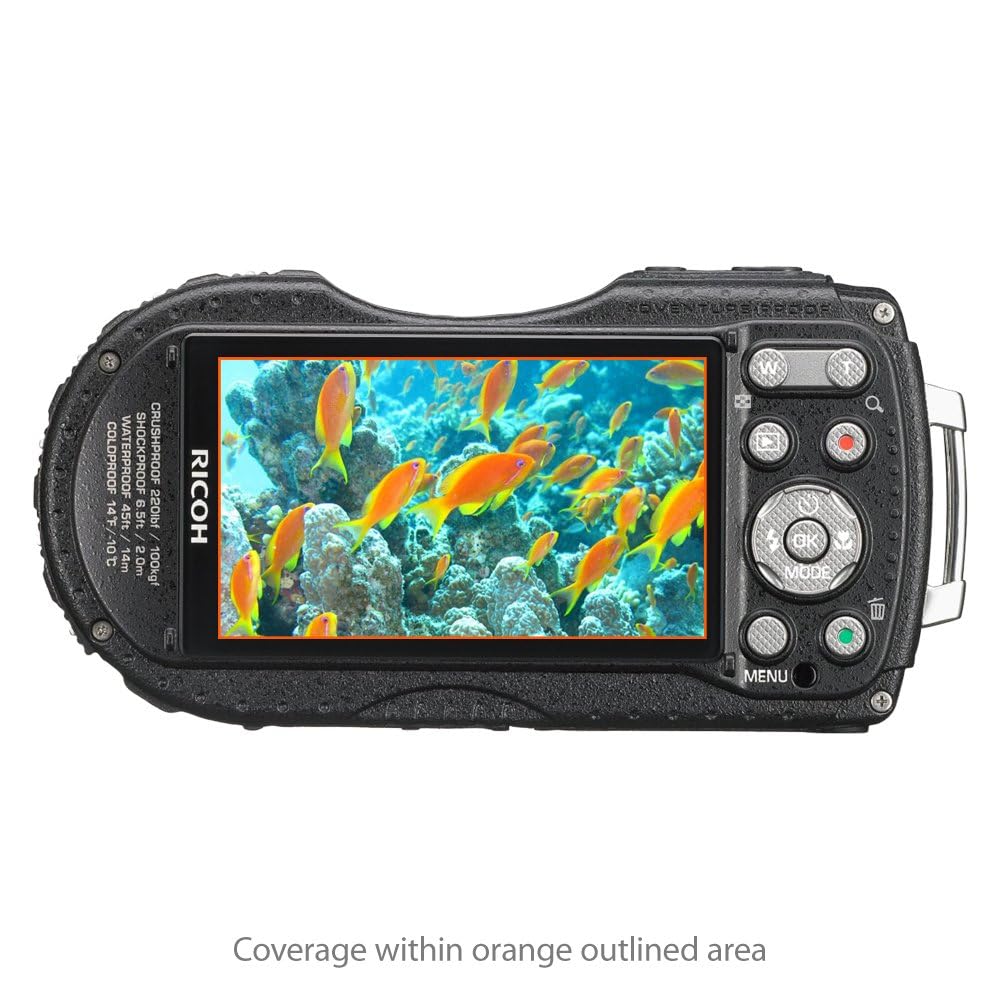 BoxWave Screen Protector Compatible With Ricoh WG-4 - ClearTouch Anti-Glare (2-Pack), Anti-Fingerprint Matte Film Skin