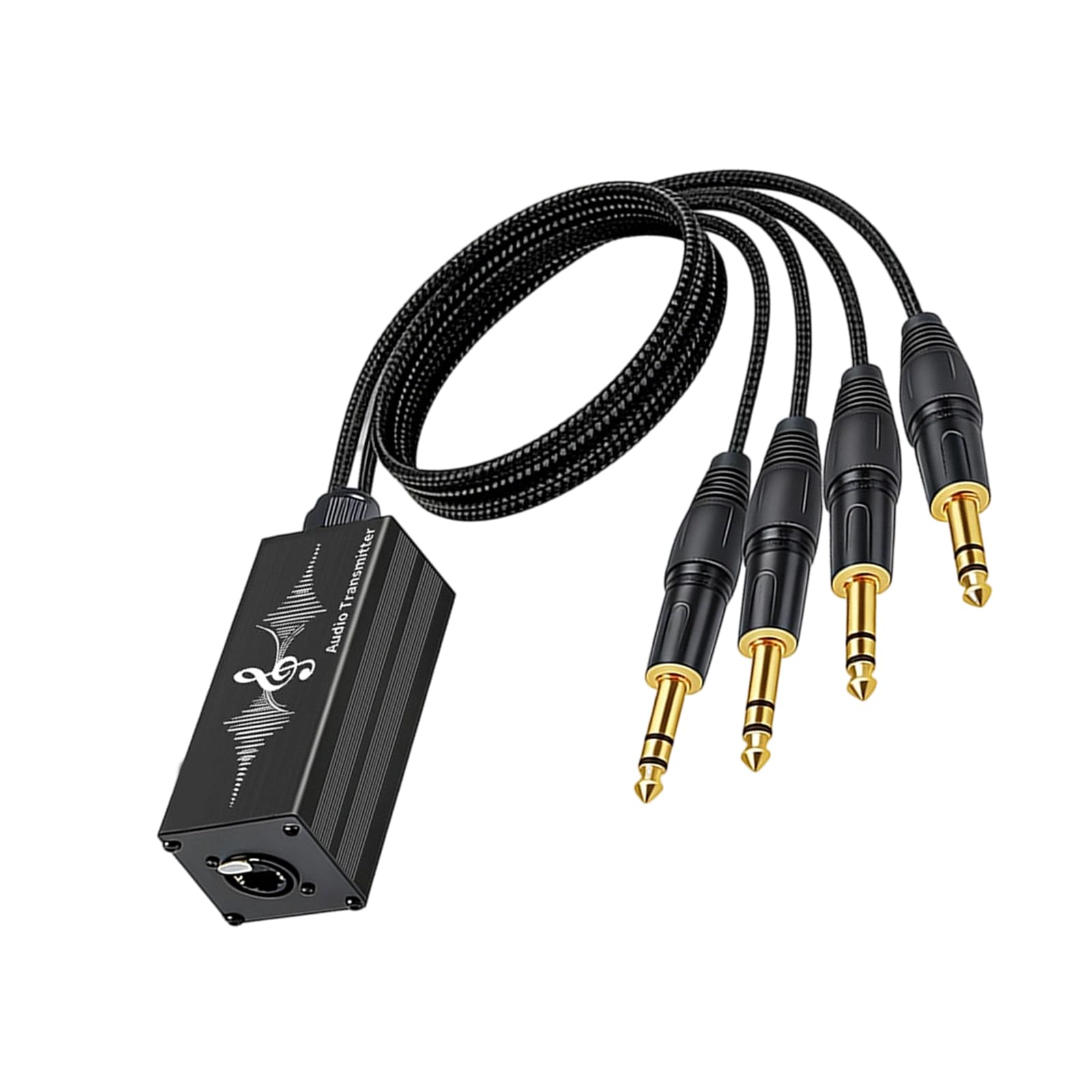 Cable blindado 4 XLR extensor con 4 canales RJ45, 6.35Mate