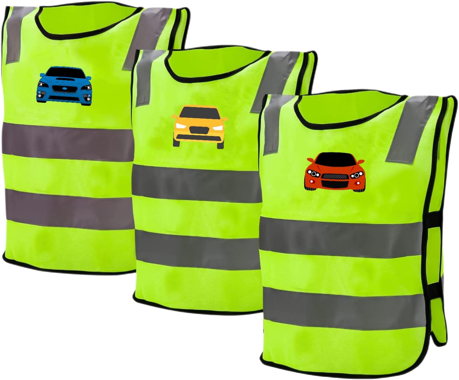 FlexiSchutz® Kinder Warnweste [3-9 Jahre] - Reflektorweste Für Sicherheit