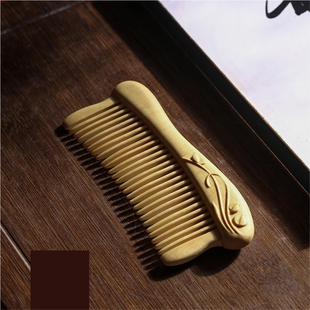 Kamm Damen-Kamm mit feinen Zähnen, Taschen- und Reisekamm, Badezimmer-Duschkamm for feines oder dünner werdendes Haar, Bartpflege Haarpflege Schönheitskamm
