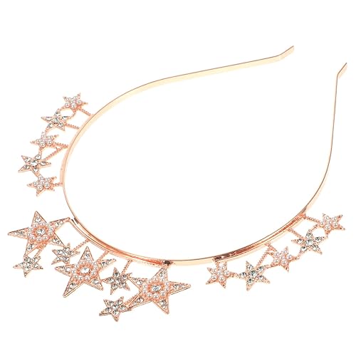 Miniatura 8 de FRCOLOR Diademas para la cabeza para mujer, diadema con cuentas para mujer, diadema de diamantes de imitación, accesorios de diamantes de imitación