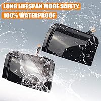 Vista 7 de Hacreyatu Para-Peugeot Boxer Fiat Ducato Citroen Jumper Espejo retrovisor lateral intermitente dinámico Indicador de flujo LED Luz intermitente