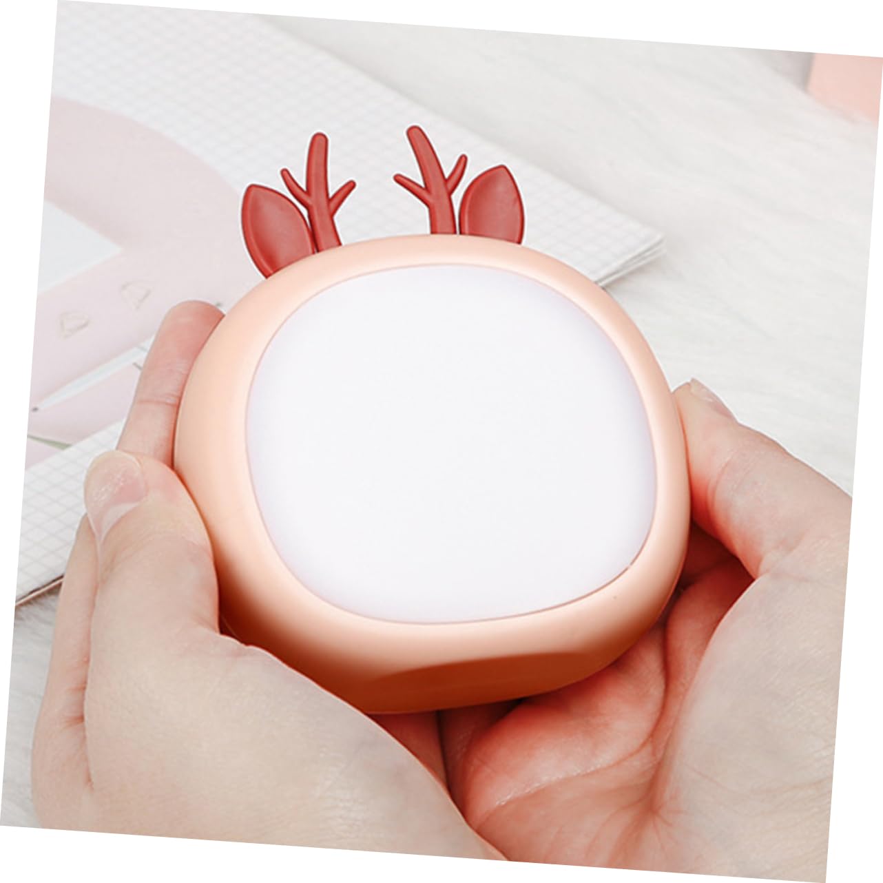 BESPORTBLE 3 Pz caldo giocattolo per bambini lampade scrivania led riscaldamento portatile scaldamani ricaricabile USB scaldamani portatile USB scaldamani ricaricabili luce scaldamani rosa