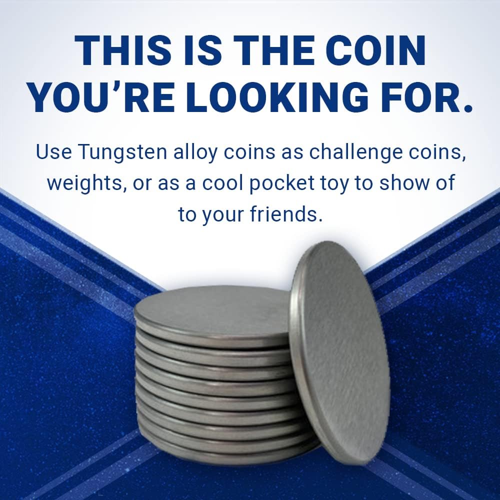 Tungsten Alloy Coin