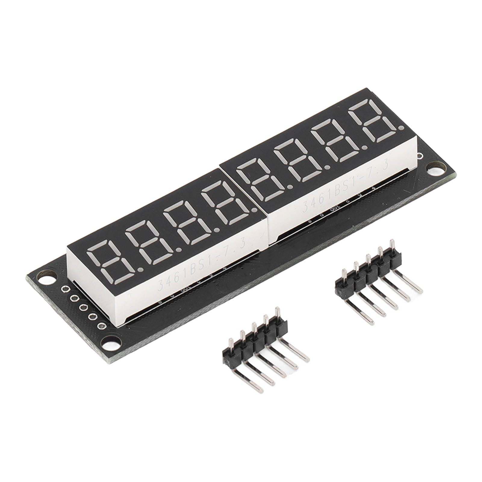 Respicefinem Plug Tube 7×2×2 Digital Display Module Digit 7 Segment Decimal 0.36In Red Light Display Digital Tube
