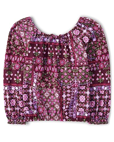 Image of The Children's Place Girls' Long Sleeve Knit Fashion Shirt