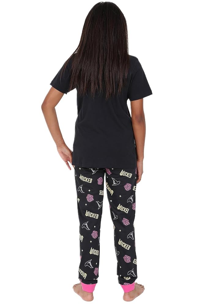 Wicked Dolls And Glinda Satin Pajama Set Wicked Elphaba