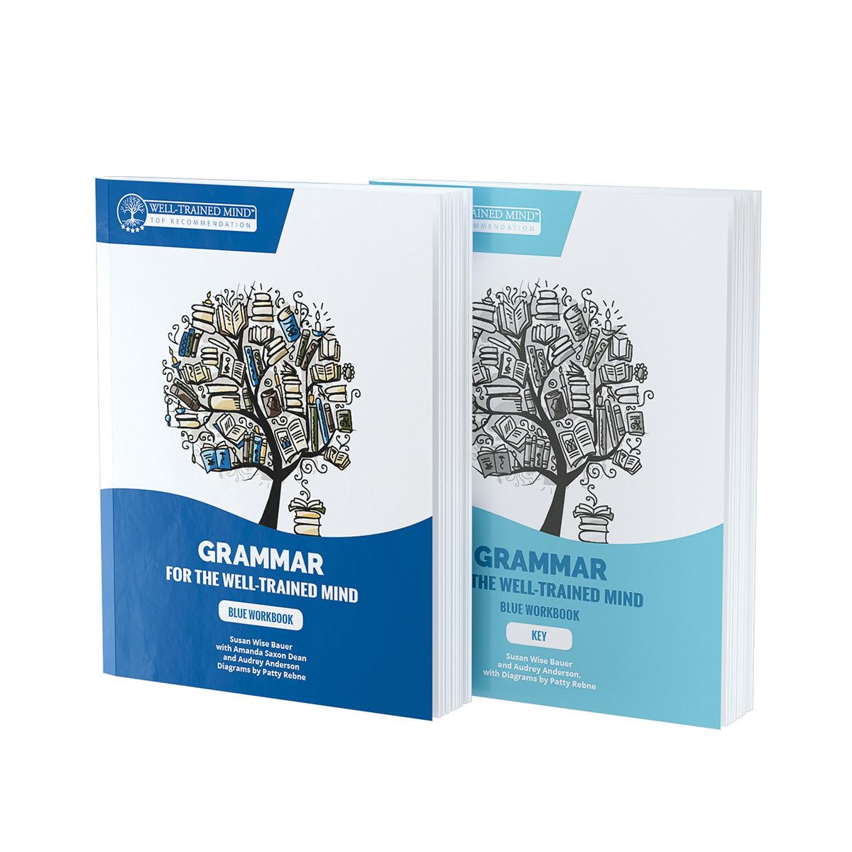 Blue Bundle for the Repeat Buyer: Includes Grammar for the Well-Trained Mind Blue Workbook and Key      Paperback – June 15, 2021