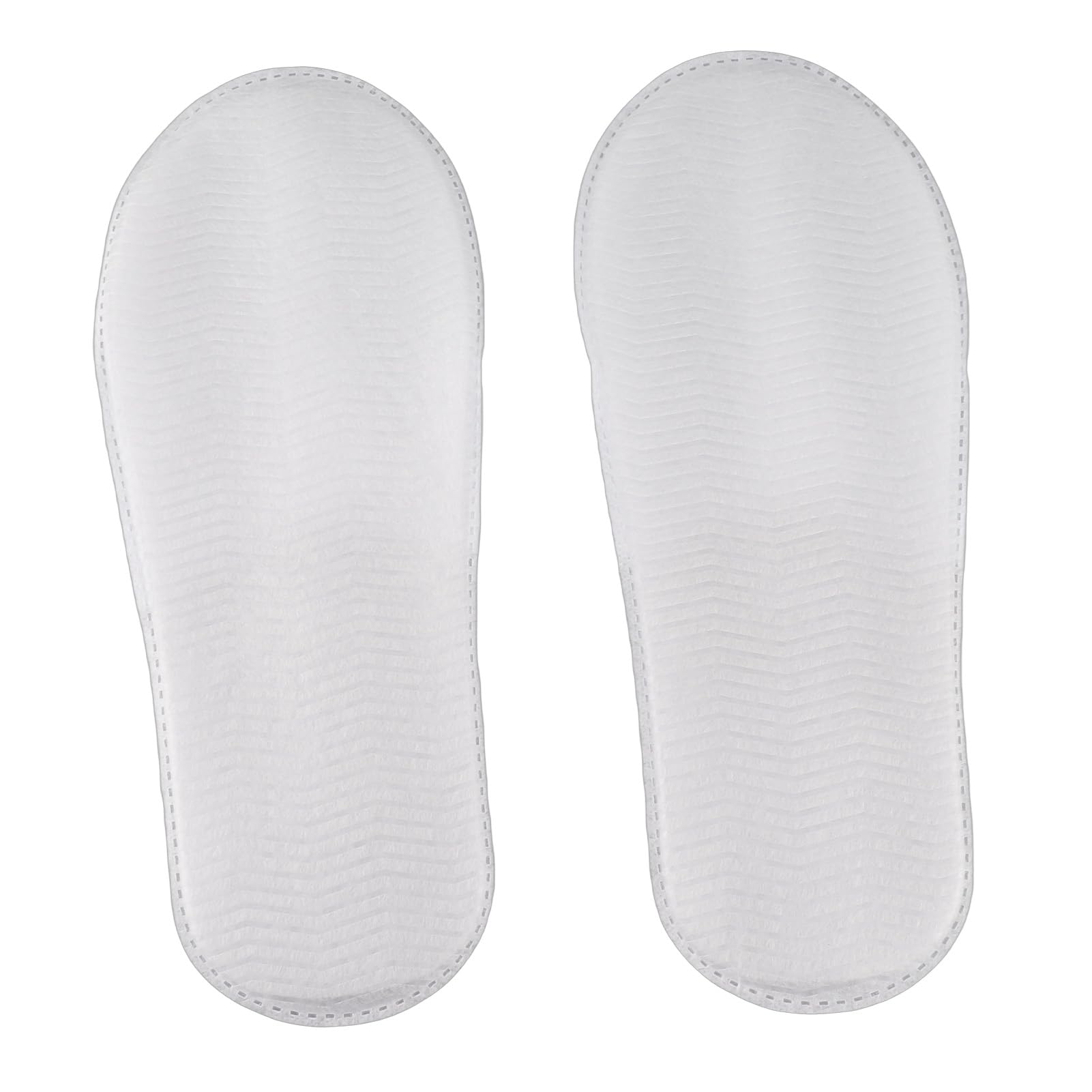 HEEPDD 50 Paia Pantofole Usa E Getta, Pantofole da Interno per Hotel Pantofole per Ospiti di Nozze Confezione di Pantofole per Donne Uomini Home Spa Hotel (Lavagna bianca in tessuto non