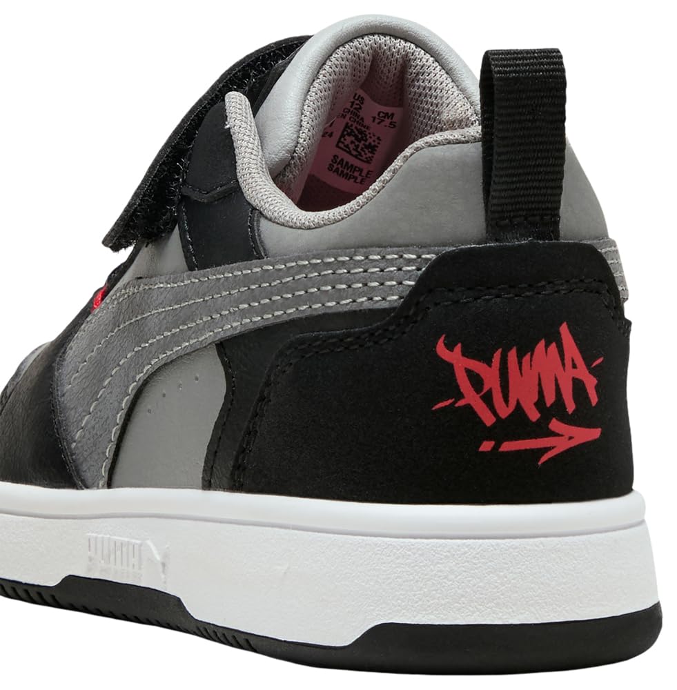 PUMA Mixte Enfant Rebound V6 Lo Mid 90s AC+ PS Basket